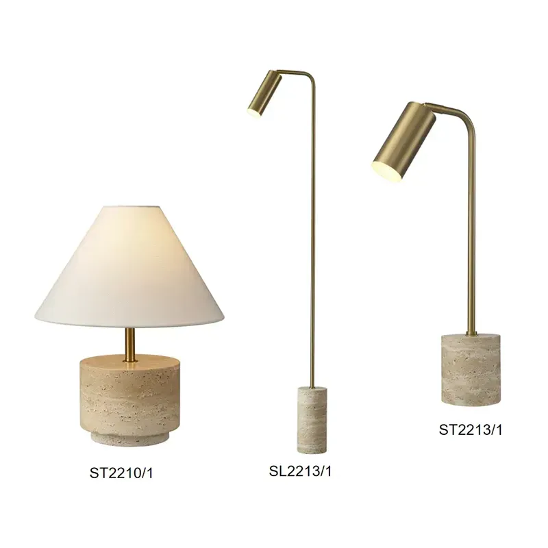 Napa Lampu Lantai Travertine Dadi Pilihan Utama kanggo Desain Lampu Omah Minimalis Modern?