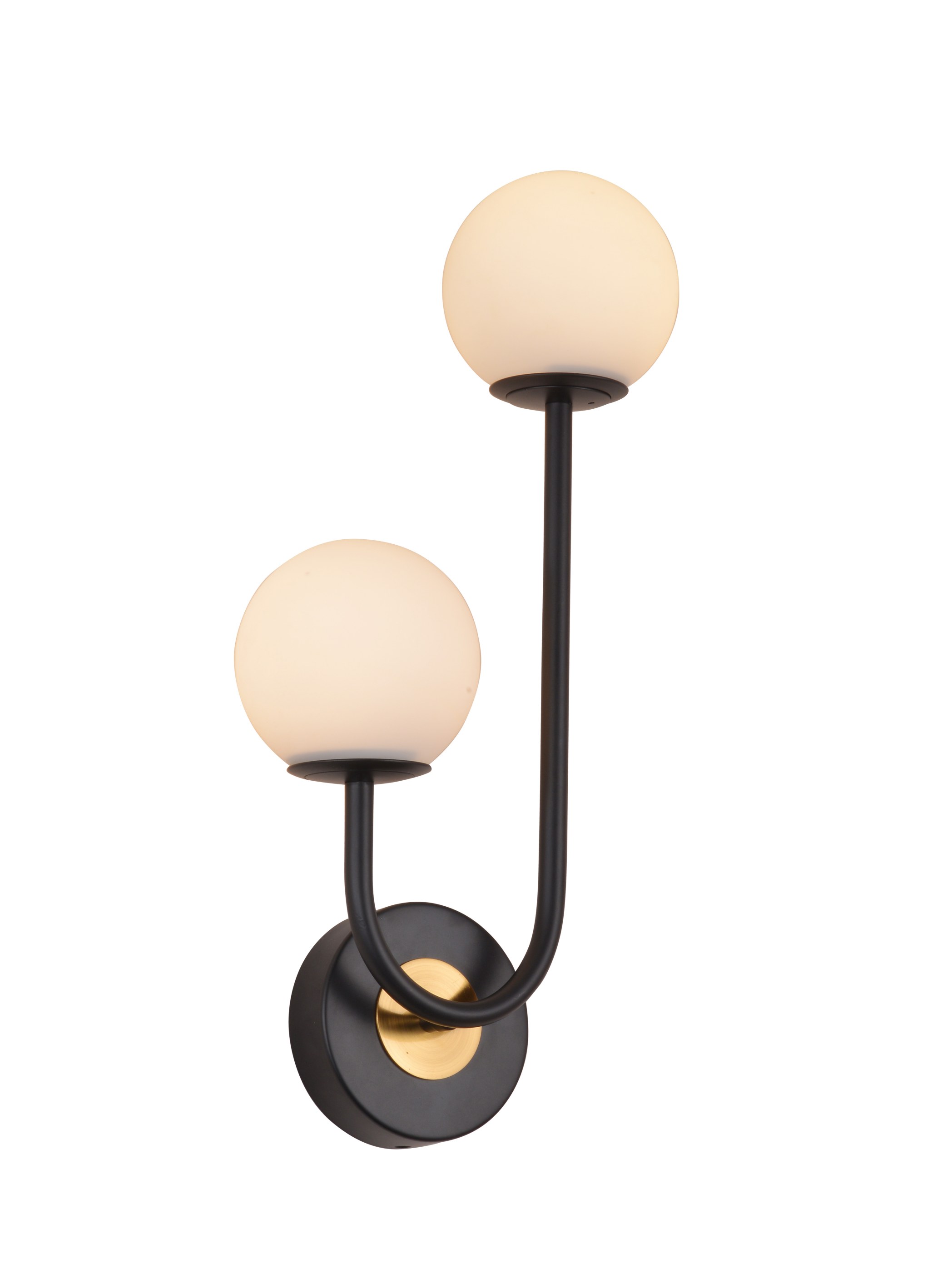 Lampu Dinding Globe Kaca Opal Abad Pertengahan