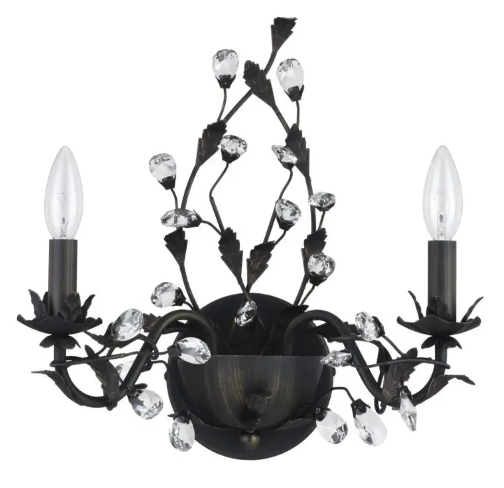 wesi Vintage 2-Cahaya Tembok Lampu